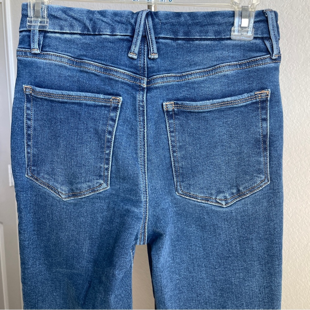 Good American Blue Denim Jeans 4/27 - Picture 8 of 8